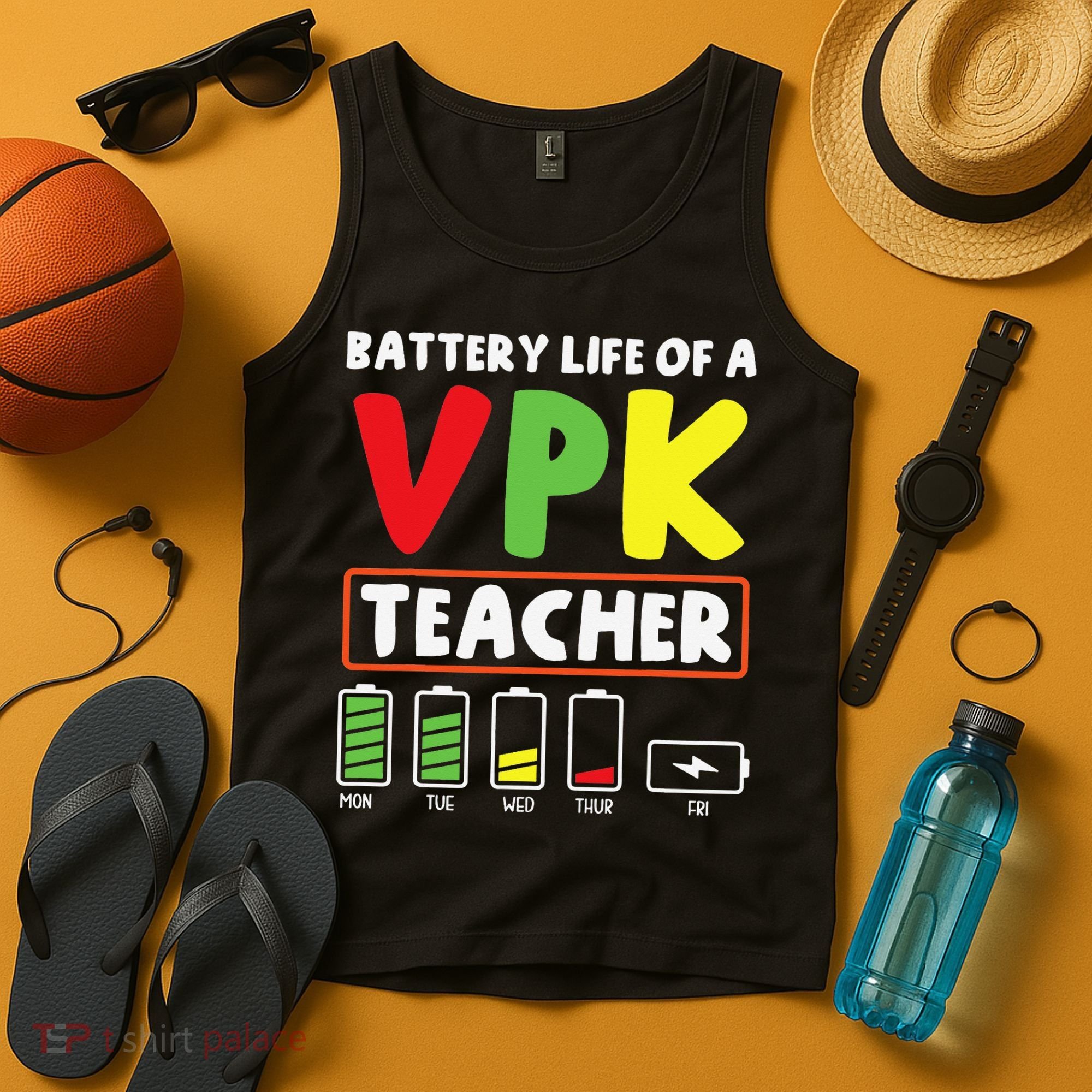 Battery Life Of A Vpk Teacher Tank Top