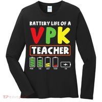 Battery Life Of A Vpk Teacher Women's Long Sleeve Shirt thumb 0