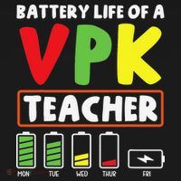 Battery Life Of A Vpk Teacher Women's Long Sleeve Shirt thumb 2
