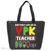 Battery Life Of A Vpk Teacher Tote Bag thumb 0