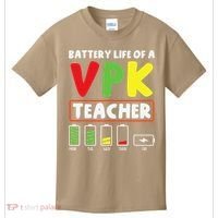 Battery Life Of A Vpk Teacher Kids T-Shirt thumb 0