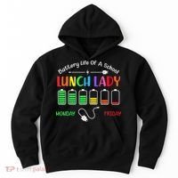 Battery Life Of A School Lunch Lady Perfect Hoodie thumb 0