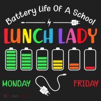 Battery Life Of A School Lunch Lady Perfect Beanie thumb 2