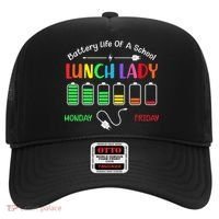 Battery Life Of A School Lunch Lady Perfect Hat thumb 0