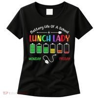 Battery Life Of A School Lunch Lady Perfect Women's T-Shirt thumb 0