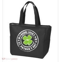 Born Lucky On St Patricks Day Birthday Bday   s Tote Bag thumb 3