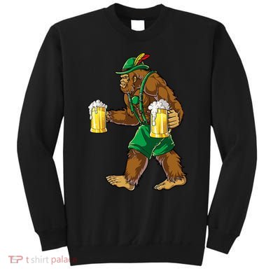 Bigfoot Lederhosen Oktoberfest Prost Beer Mug Sweatshirt