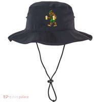 Bigfoot Lederhosen Oktoberfest Prost Beer Mug Bucket Hat thumb 0
