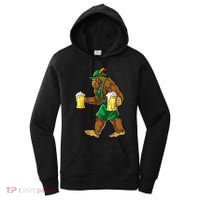 Bigfoot Lederhosen Oktoberfest Prost Beer Mug Women's Hoodie thumb 0