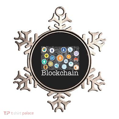 Blockchain Cryptocurrency Logos Ornament