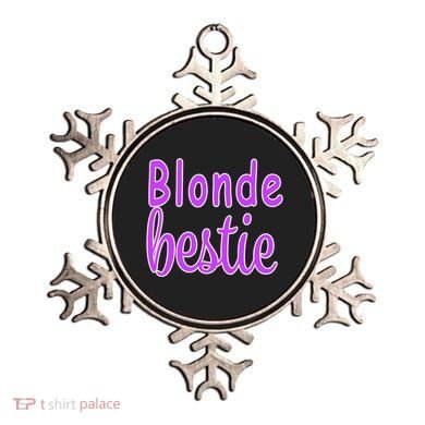 Blonde Bestie Ornament
