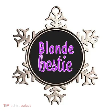 Blonde Bestie Ornament
