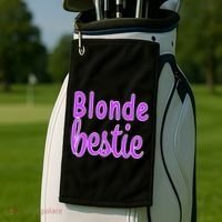 Blonde Bestie Golf Towel thumb 2