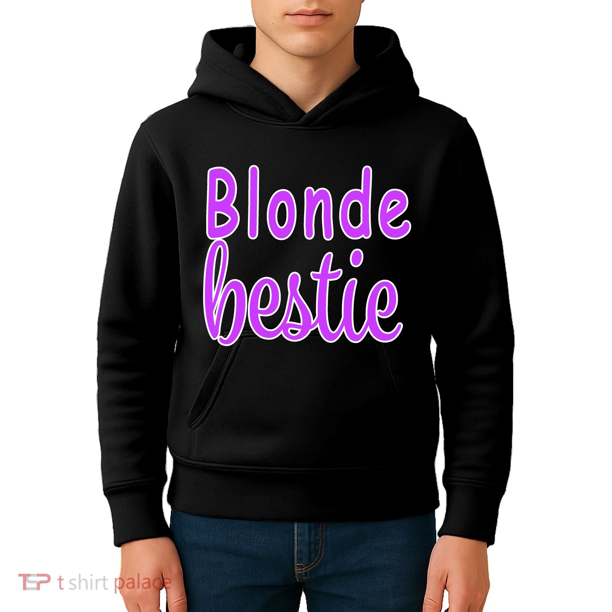 Blonde Bestie Kids Hoodie