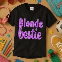 Blonde Bestie Kids T-Shirt thumb 3