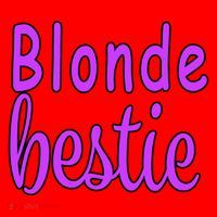 Blonde Bestie Santa Hat thumb 1