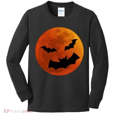 Blood Moon Kids Long Sleeve Shirt
