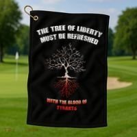 Blood of Tyrants Golf Towel thumb 1