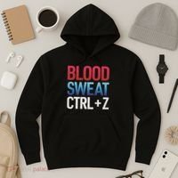 Blood Sweat Ctrl Z Hoodie thumb 3