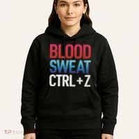 Blood Sweat Ctrl Z Hoodie thumb 5