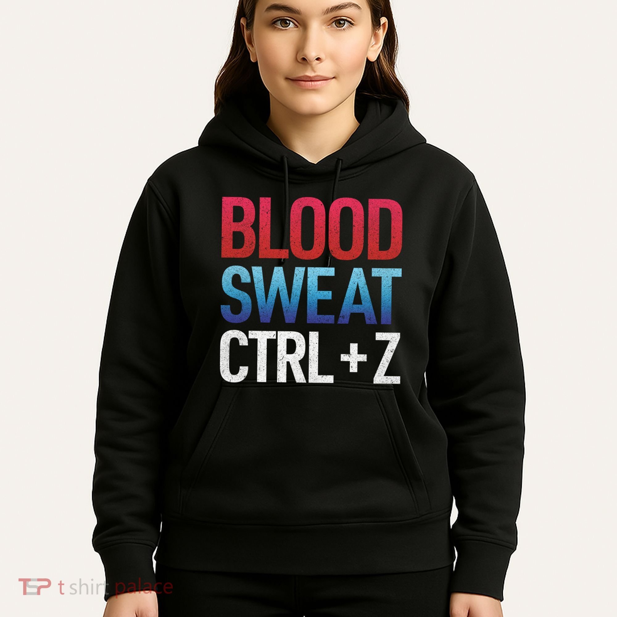 Blood Sweat Ctrl Z Hoodie