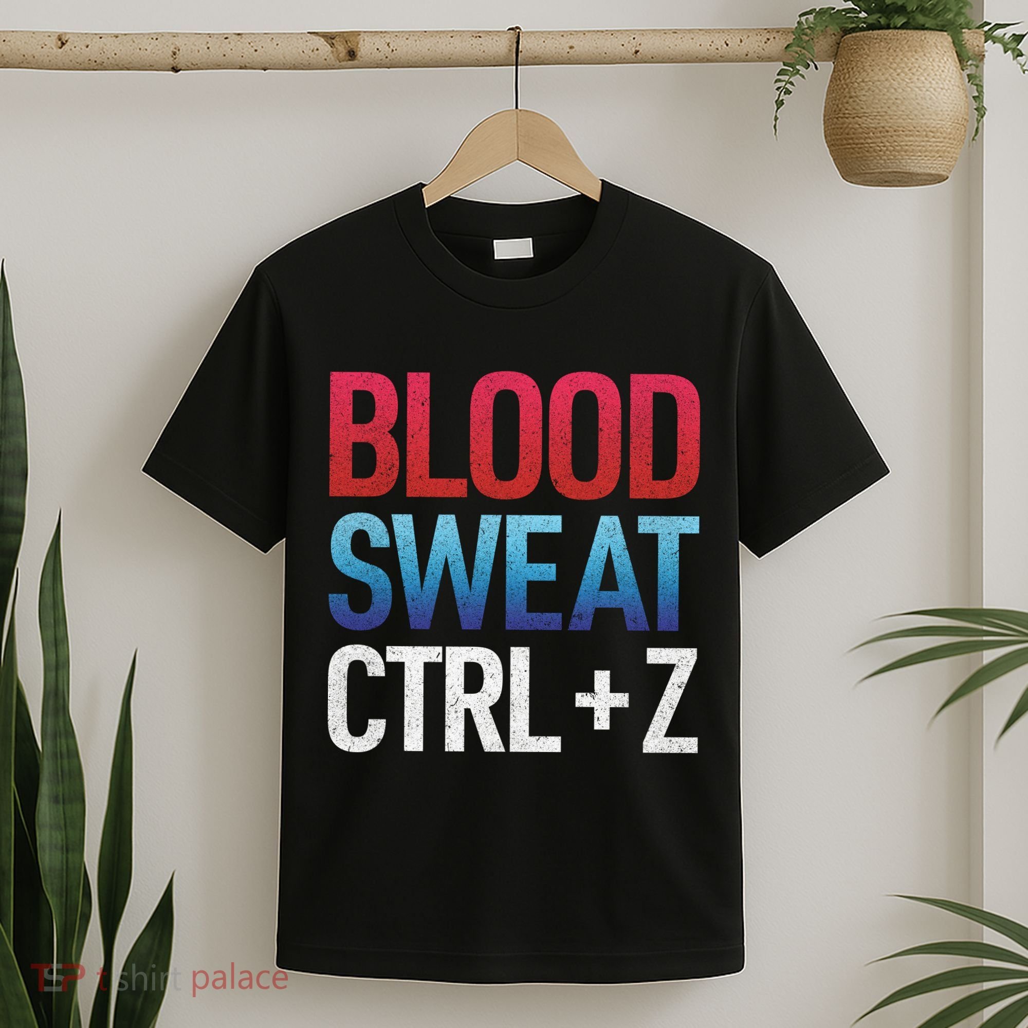 Blood Sweat Ctrl Z T-Shirt