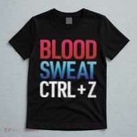 Blood Sweat Ctrl Z T-Shirt thumb 5
