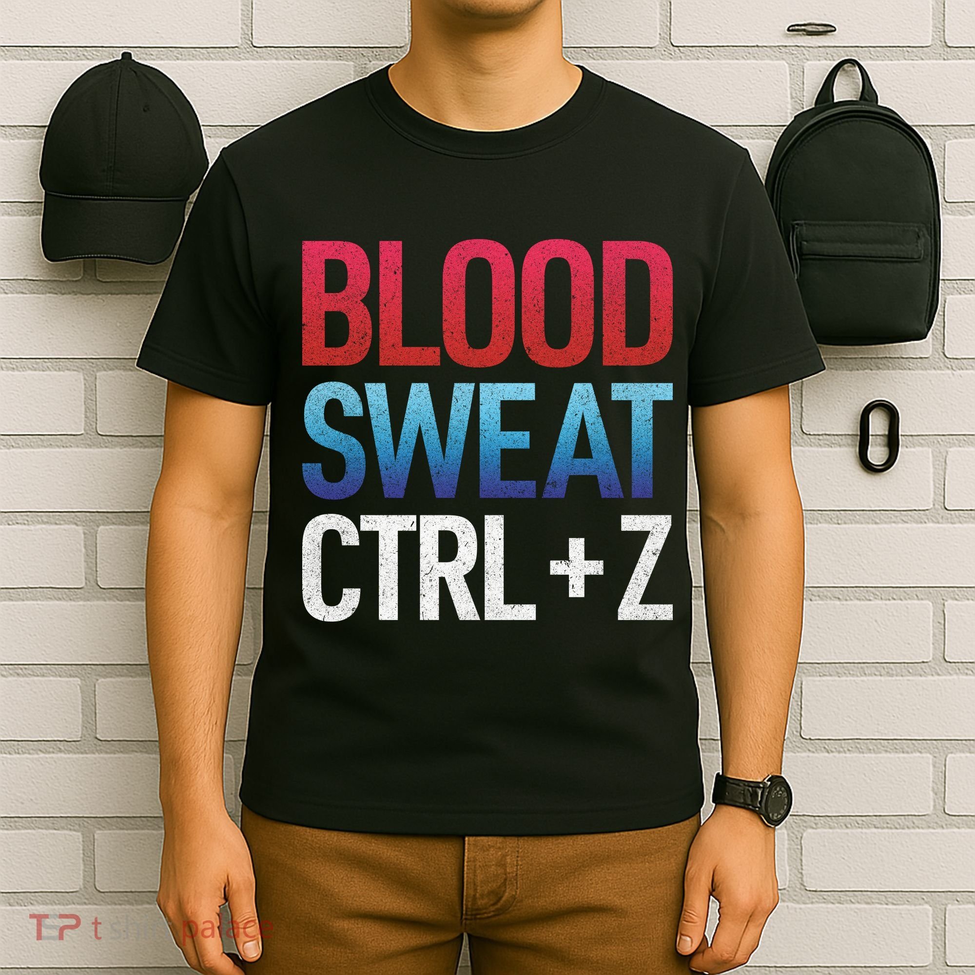 Blood Sweat Ctrl Z T-Shirt