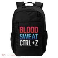 Blood Sweat Ctrl Z Backpack thumb 0