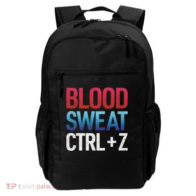Blood Sweat Ctrl Z Backpack