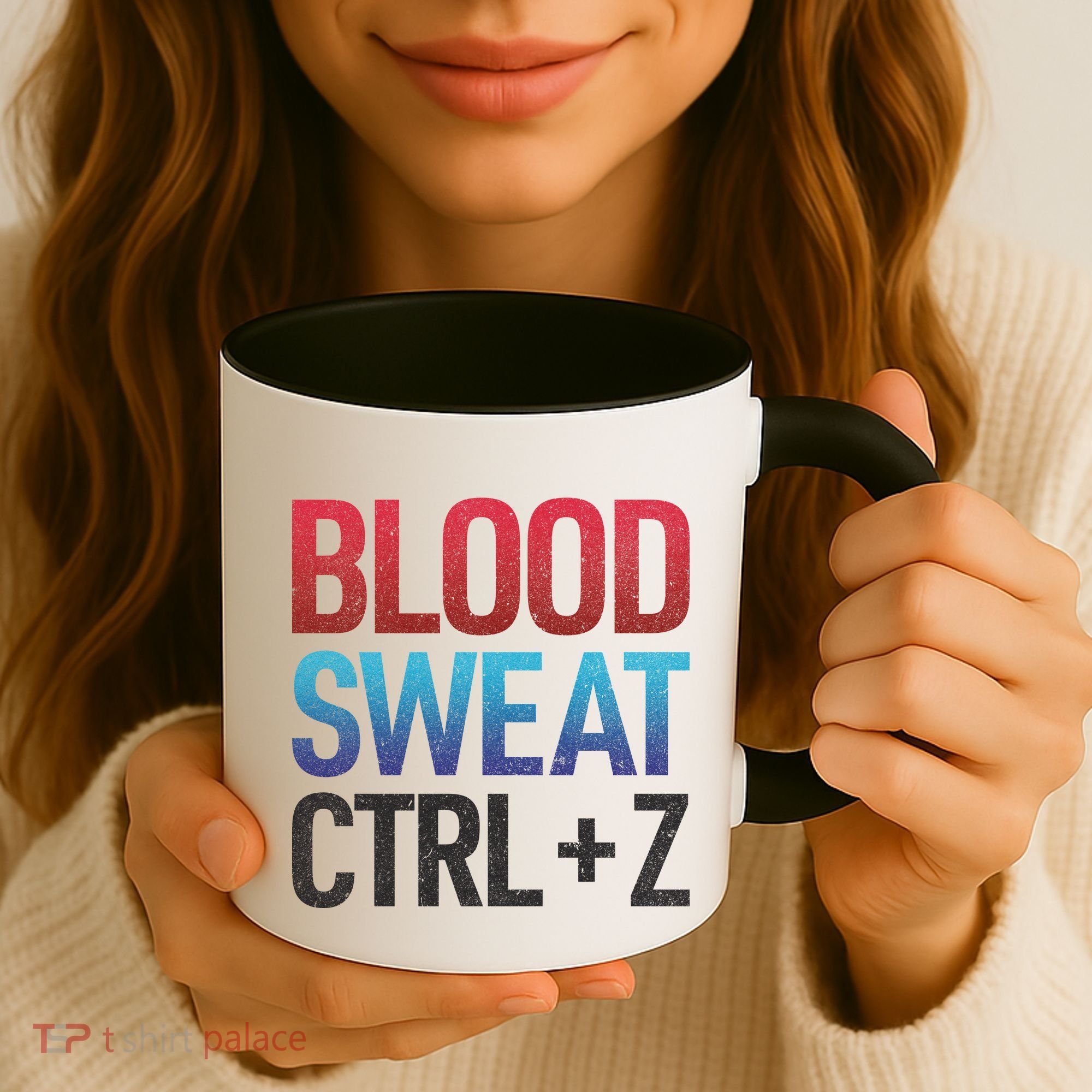 Blood Sweat Ctrl Z Coffee Mug