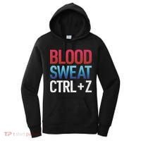 Blood Sweat Ctrl Z Women's Hoodie thumb 0