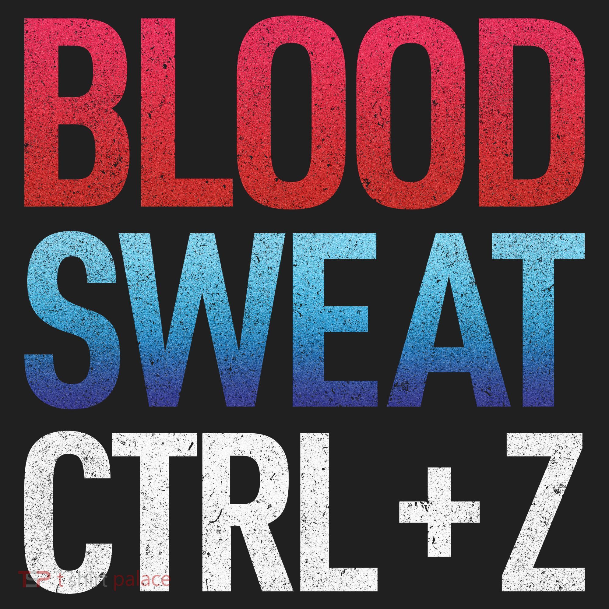 Blood Sweat Ctrl Z Tumbler