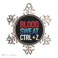 Blood Sweat Ctrl Z Ornament thumb 0