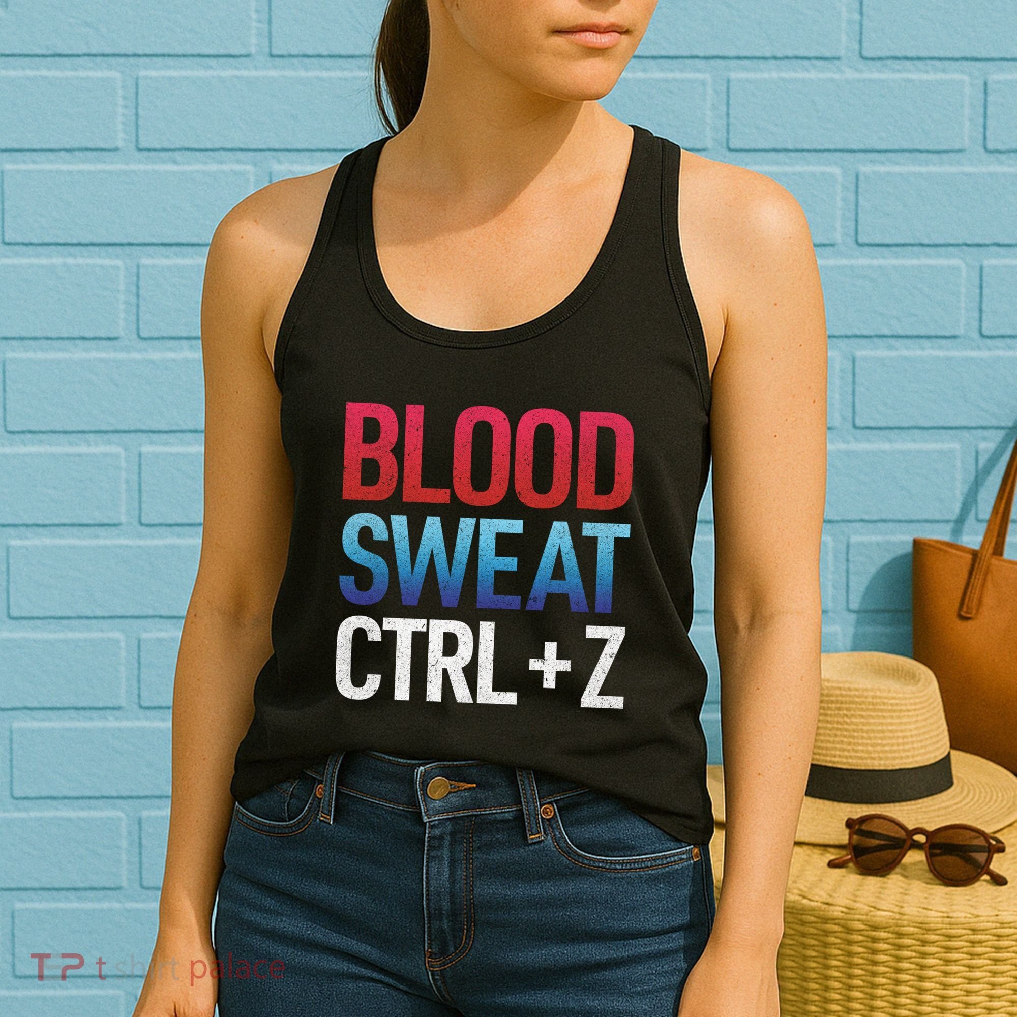 Blood Sweat Ctrl Z Women's Tank Top
