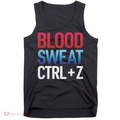 Blood Sweat Ctrl Z Tank Top