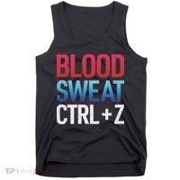 Blood Sweat Ctrl Z Tank Top thumb 0