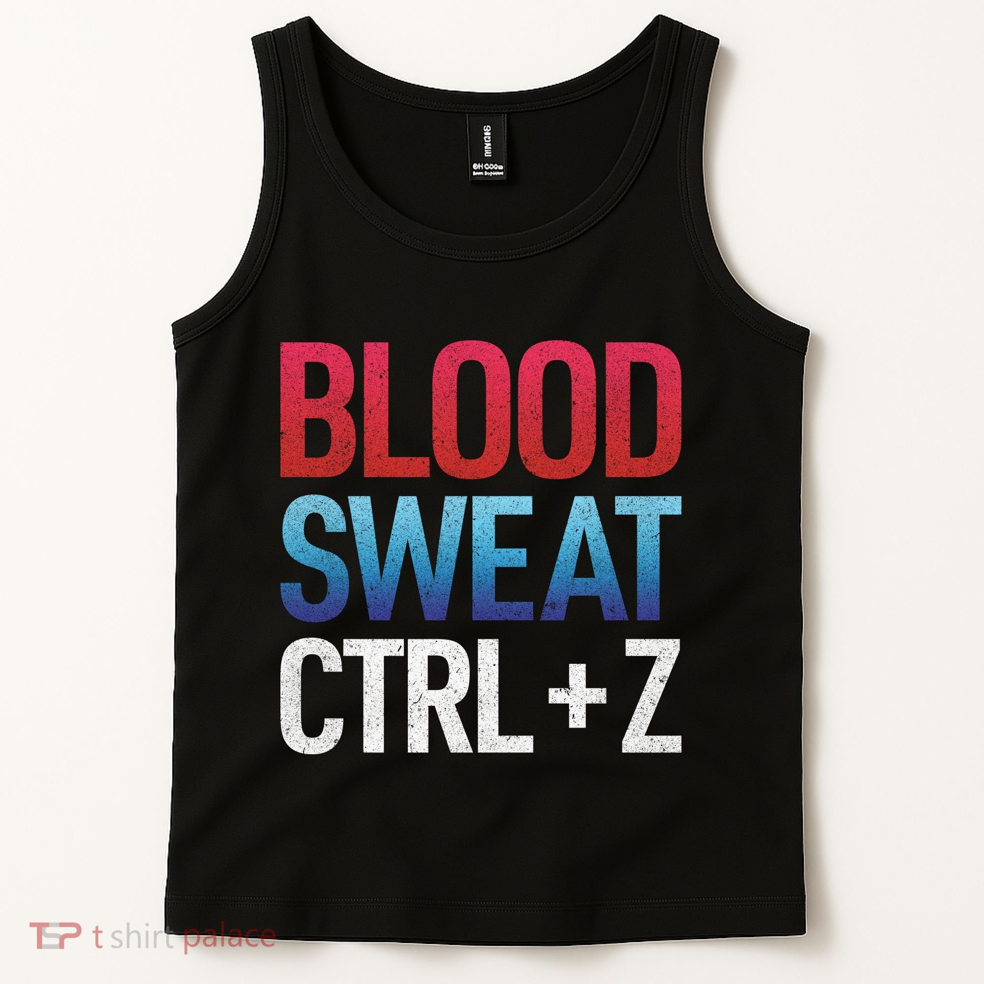 Blood Sweat Ctrl Z Tank Top