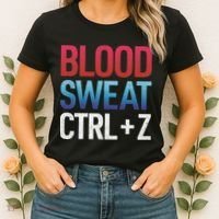 Blood Sweat Ctrl Z Women's T-Shirt thumb 2