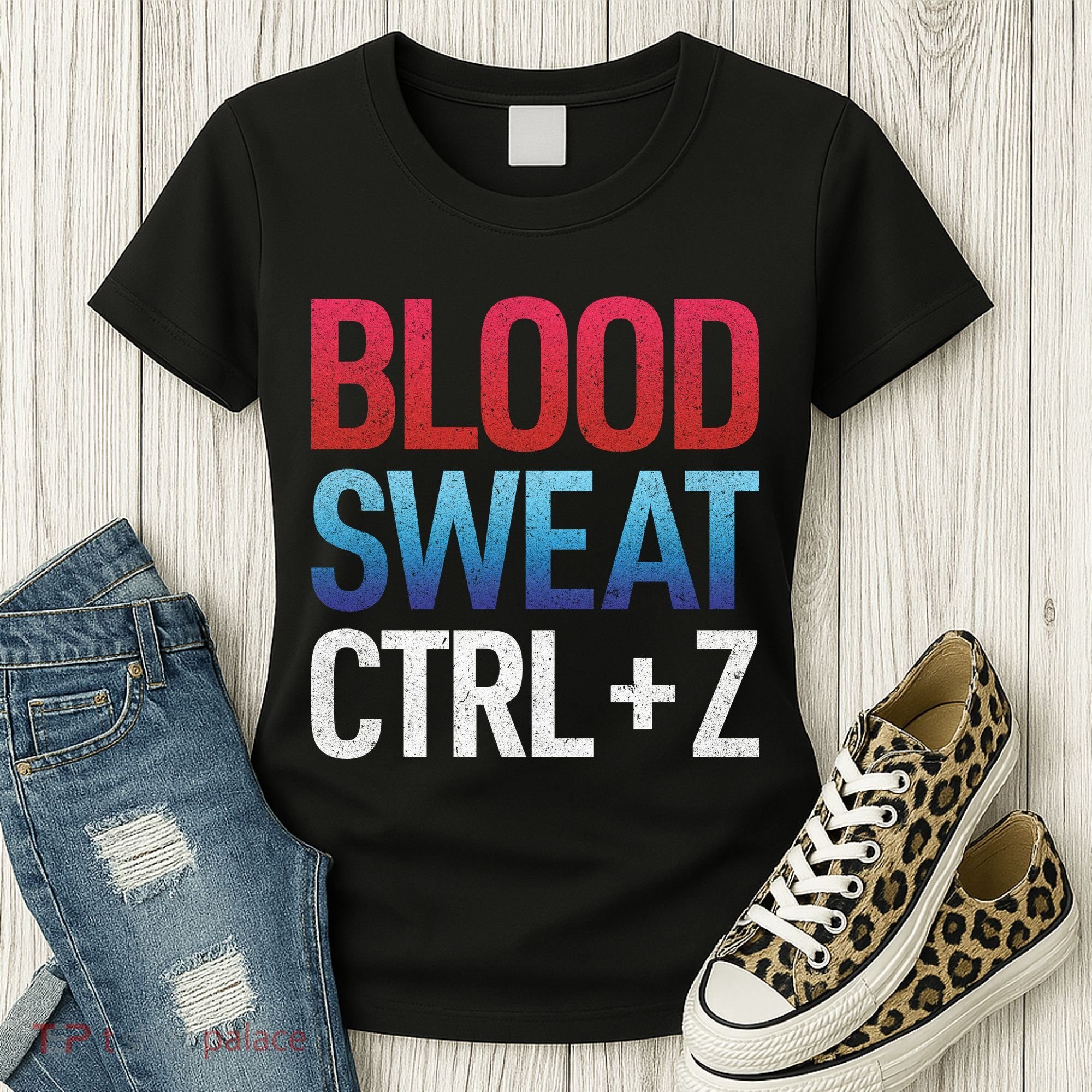 Blood Sweat Ctrl Z Women's T-Shirt