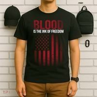 Blood The Ink of Freedom T-Shirt thumb 6