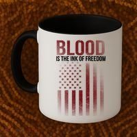 Blood The Ink of Freedom Coffee Mug thumb 2