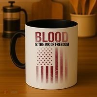 Blood The Ink of Freedom Coffee Mug thumb 4