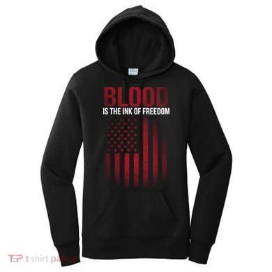Blood The Ink of Freedom Women's Hoodie