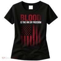 Blood The Ink of Freedom Women's T-Shirt thumb 0