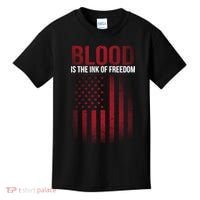 Blood The Ink of Freedom Kids T-Shirt thumb 0