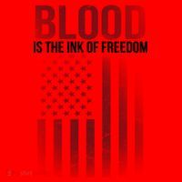 Blood The Ink of Freedom Santa Hat thumb 1
