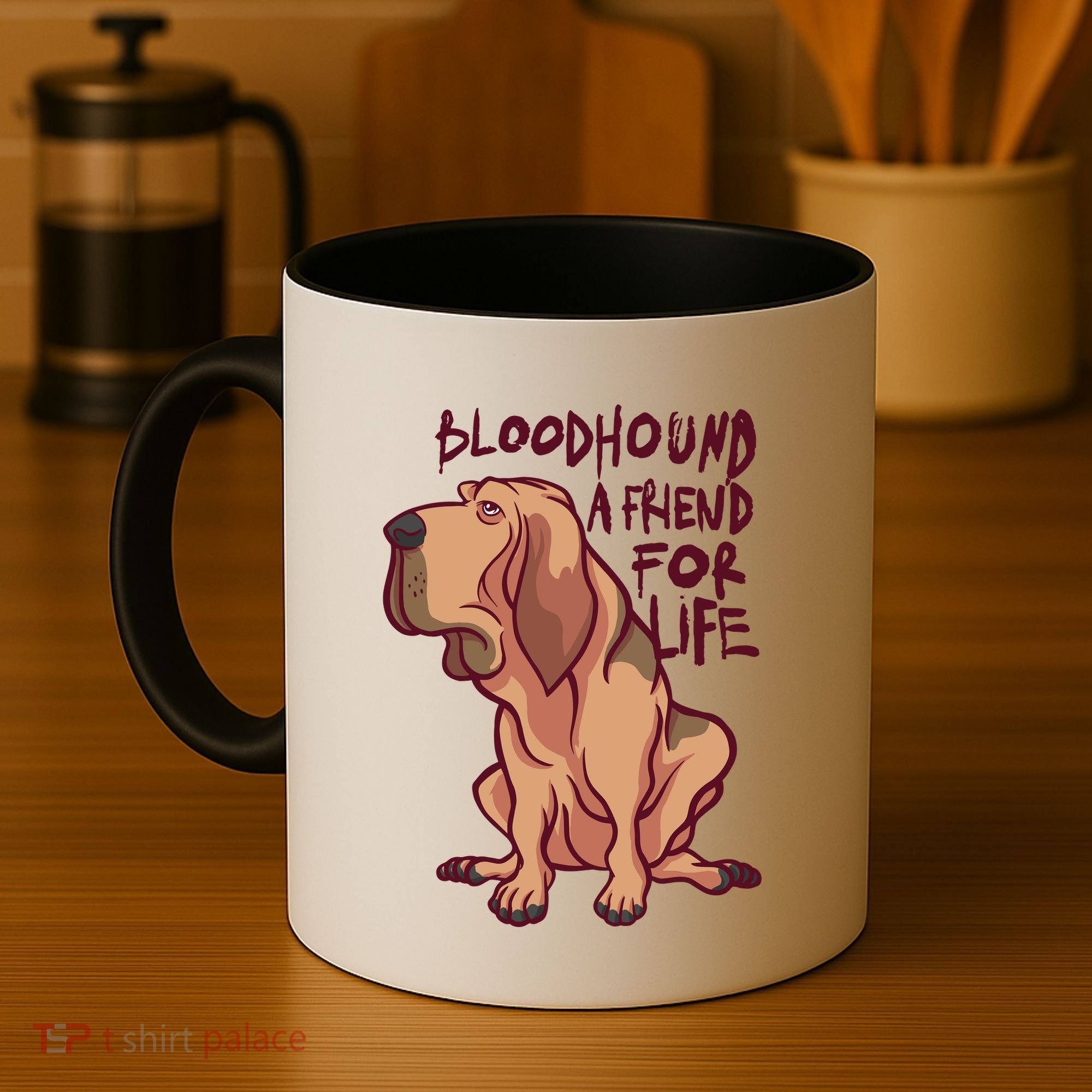 Bloodhound A Friend For Life Coffee Mug
