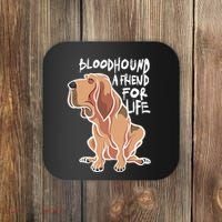 Bloodhound A Friend For Life Coaster thumb 0