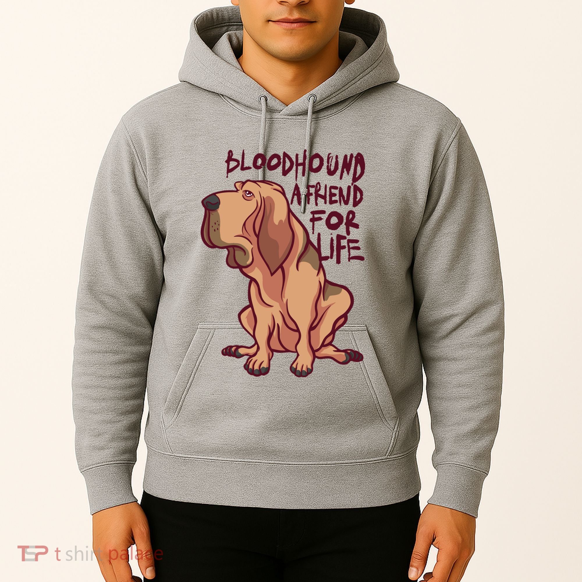 Bloodhound A Friend For Life Hoodie
